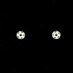 Soccer earrings (silver)