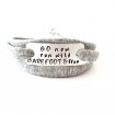 Bestel de Go now run wild barefoot & free armband