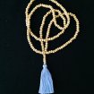 Yoga necklace blue