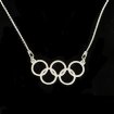 Olympic necklace (silver)