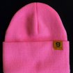 Roze beanie