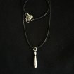 Bowling necklace black