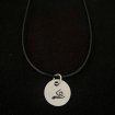 Swimming necklace black 