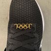 Olympic shoetag gold