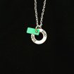 Judo necklace (green)