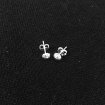 Soccer earrings (sterling silver)