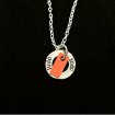 Judo necklace (orange)