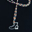 Hiking shoe necklace