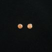 Basketball earrings (silver)