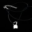 Bestel de Kettlebell ketting (zwart) armband