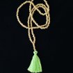 Yoga necklace green