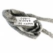 Bestel de Don't Worry be happy armband