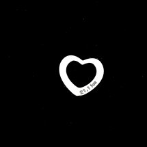 21,1 km ♡ armband