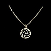  Zilveren volleybal ketting armband