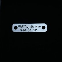 Mam, ik hou van je armband