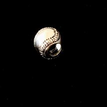 Zilveren bal kraal armband