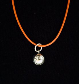 Oranje handbalketting armband