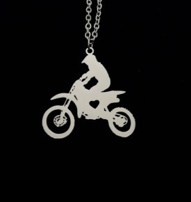 Motorcross ketting armband