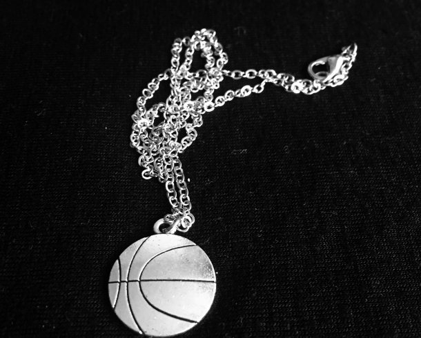 Bestel de Basketbalketting (plat) armband
