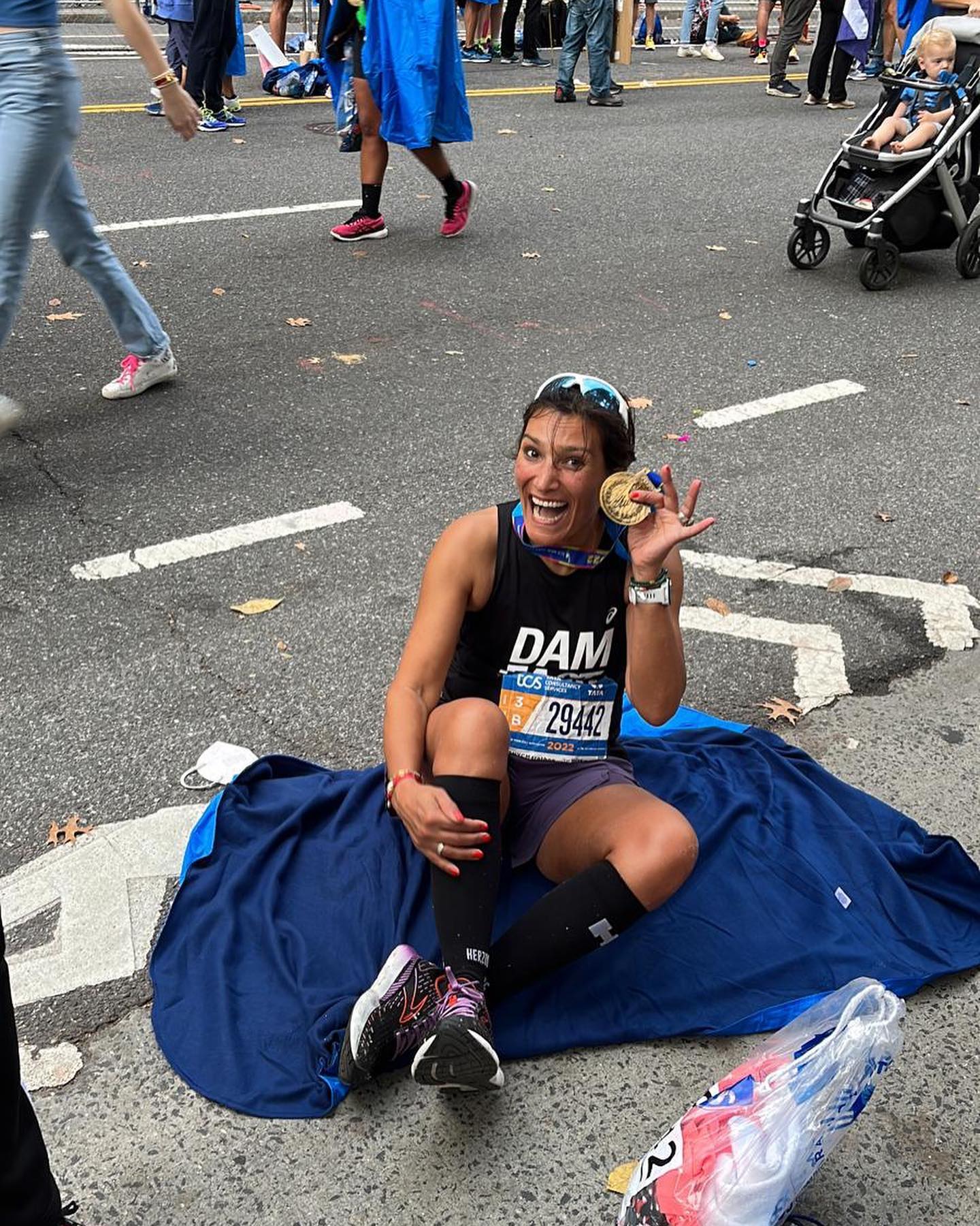 New York marathon hardloop sieraad